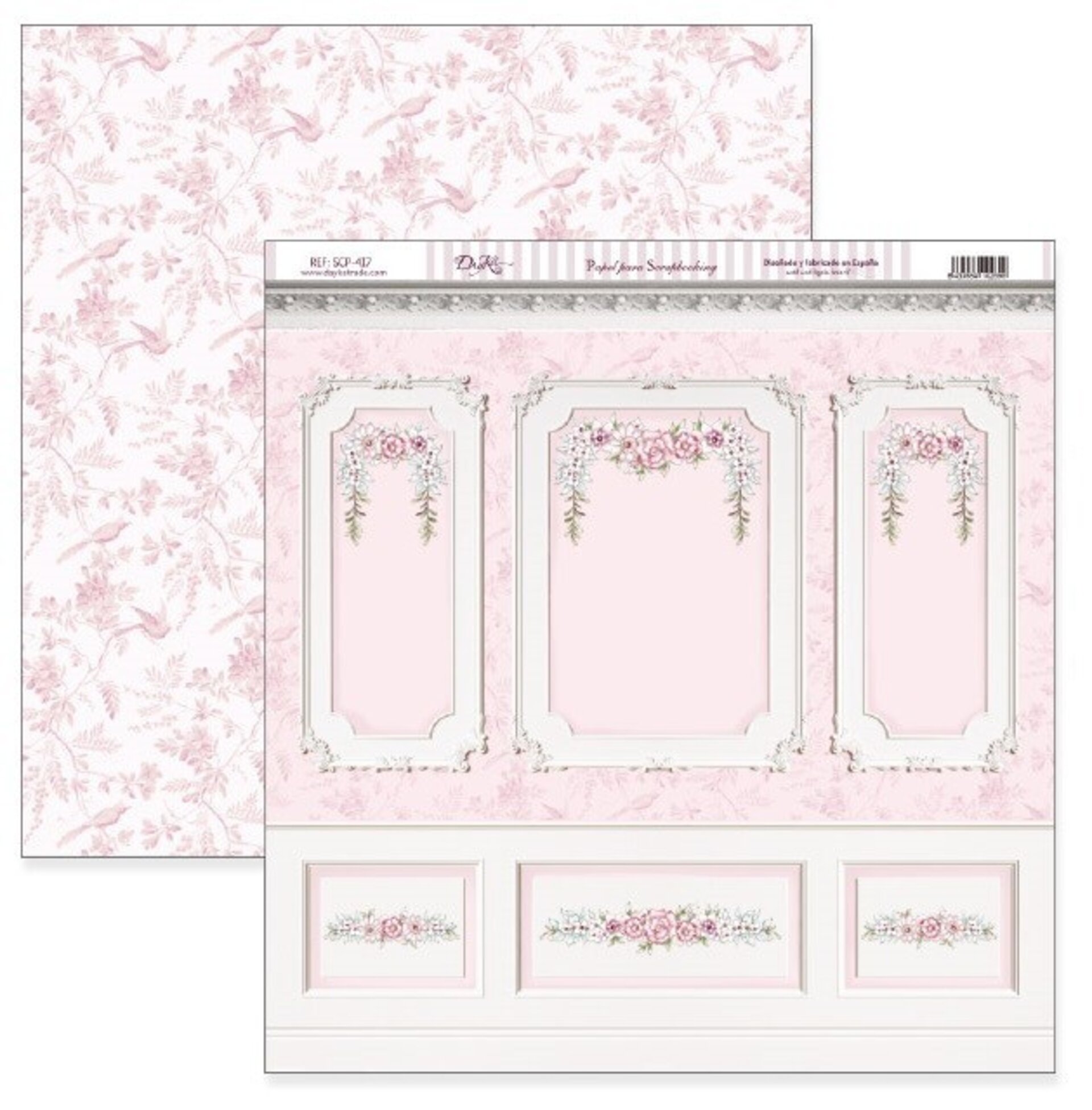 Papel Scrap 30x30 Comunión niña · SCP-417 - 1