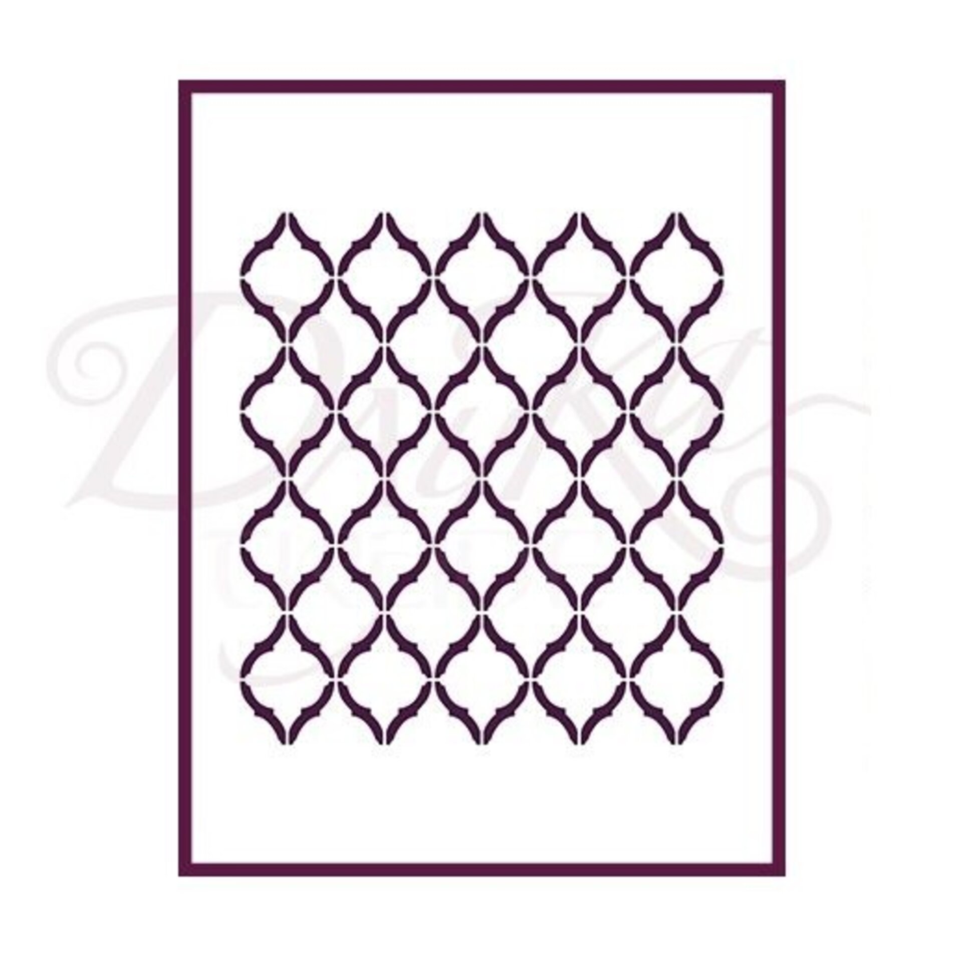 Plantilla Stencil A4 (21x30cm) - 1