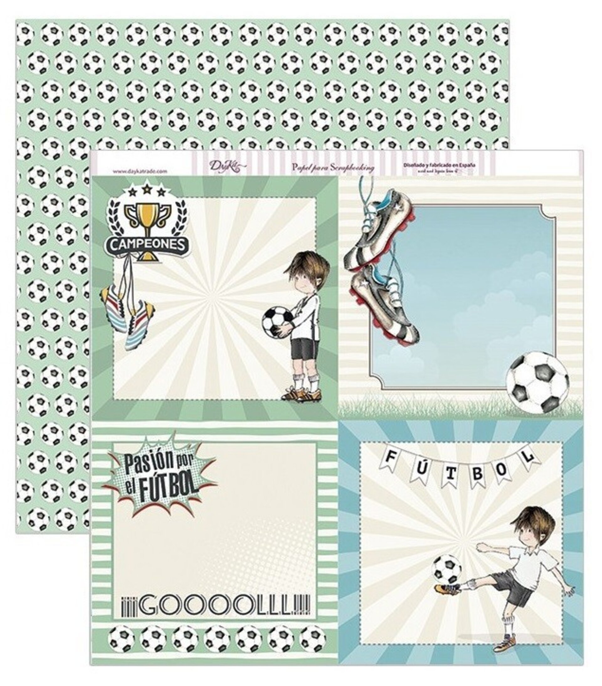 Papel Scrap 30x30 Niño · SCP-212 - 1