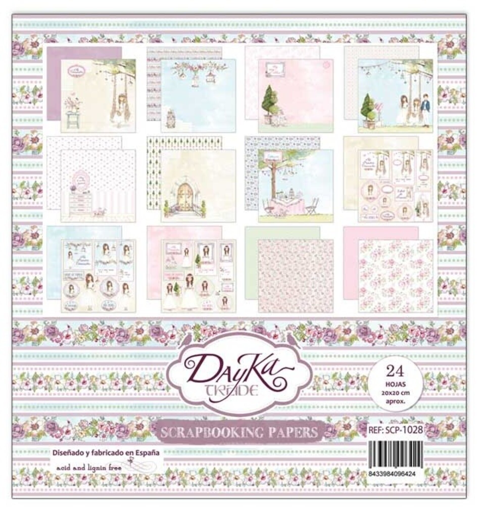 Kit 20x20 'Celebración' Comunión Niña - 2