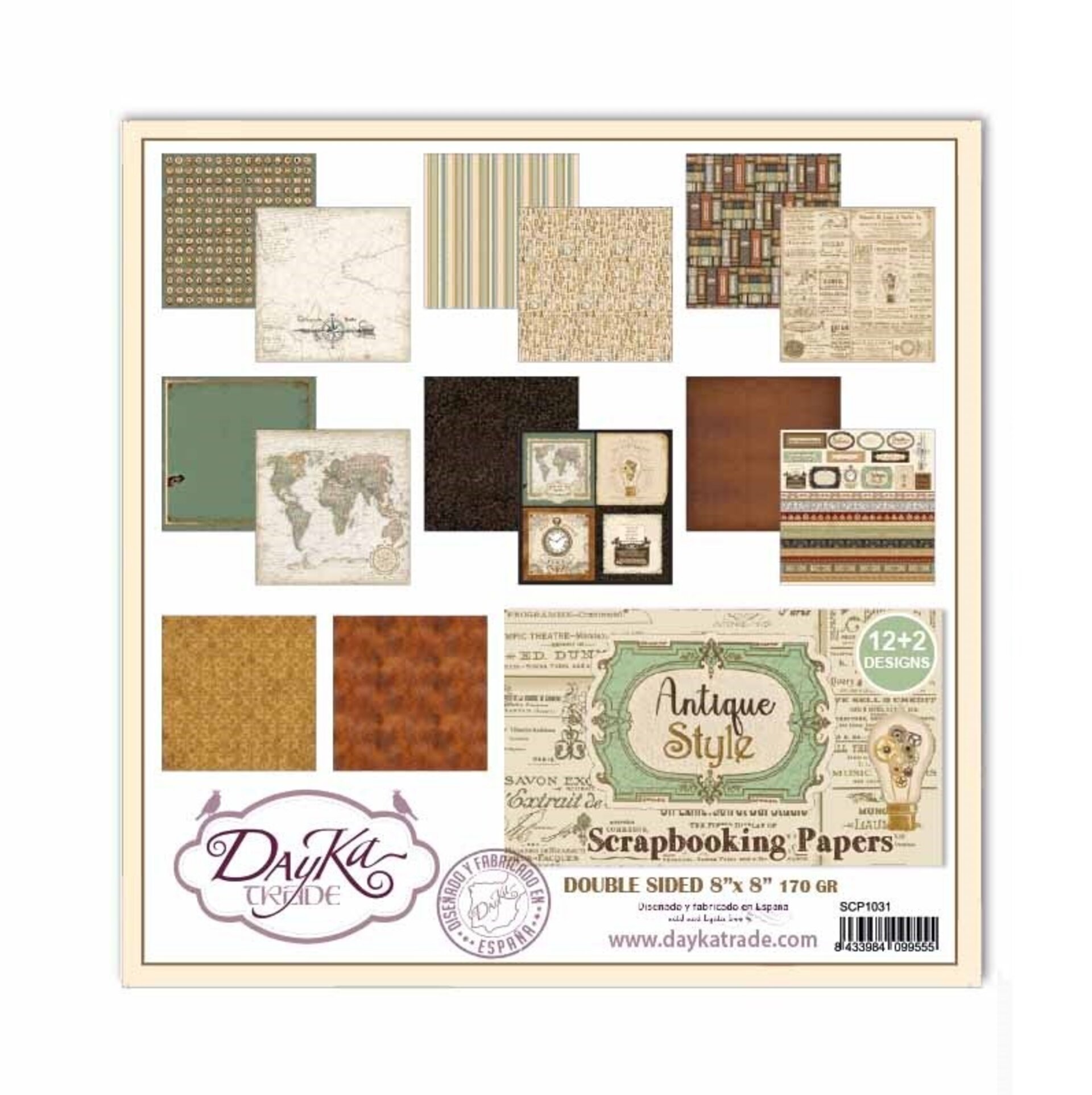 Kit 20x20 "Antique Style" - 2
