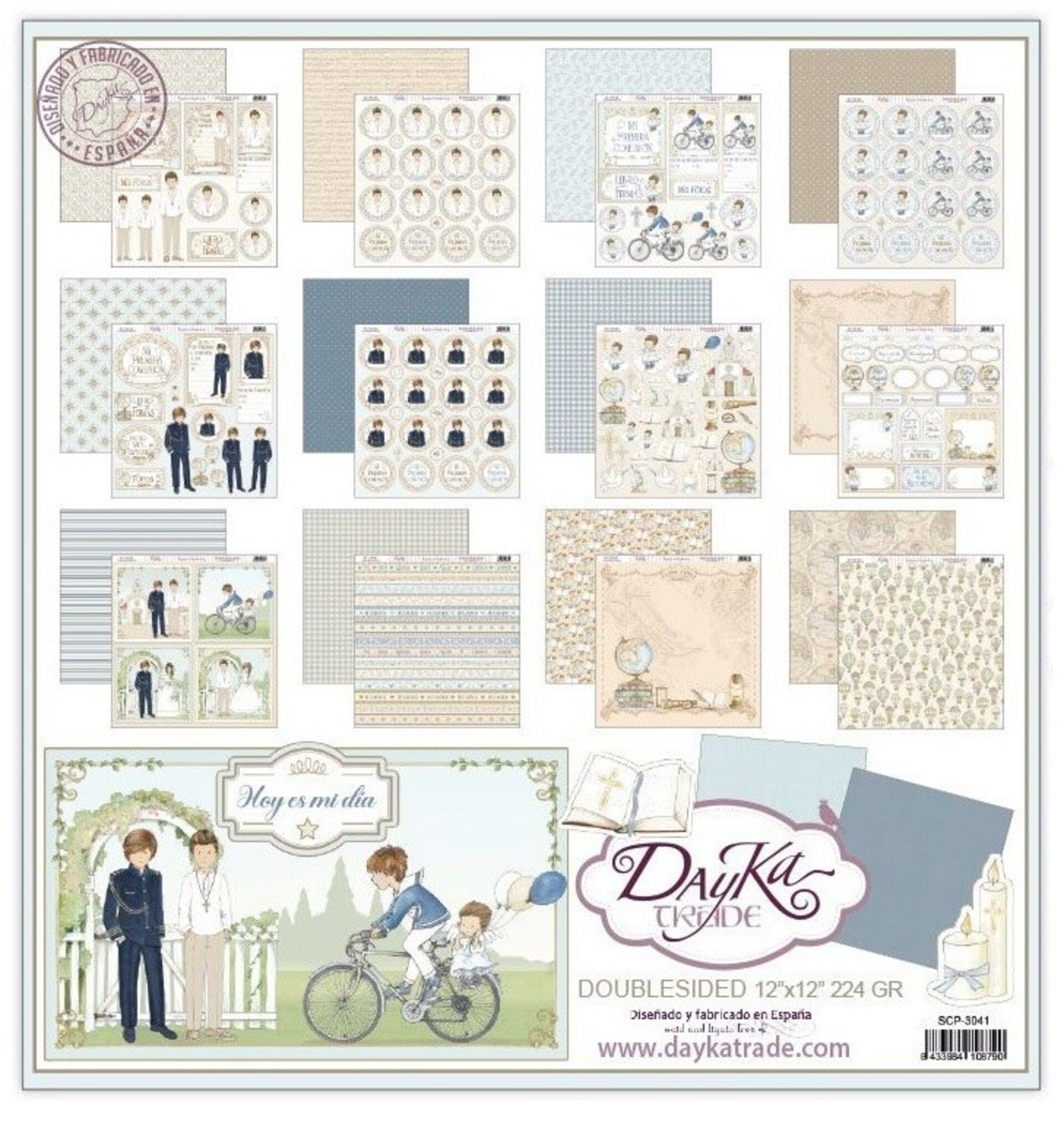 Kit 30x30 Hoy es mi día Niño - 2