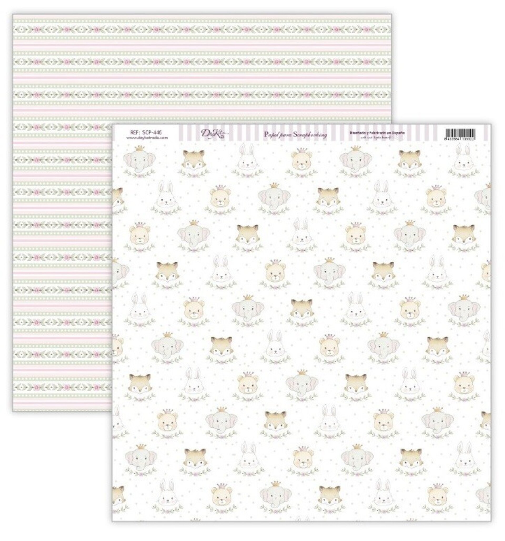 Papel Scrap 30x30 Ha Nacido una Estrella · SCP-446 - 1