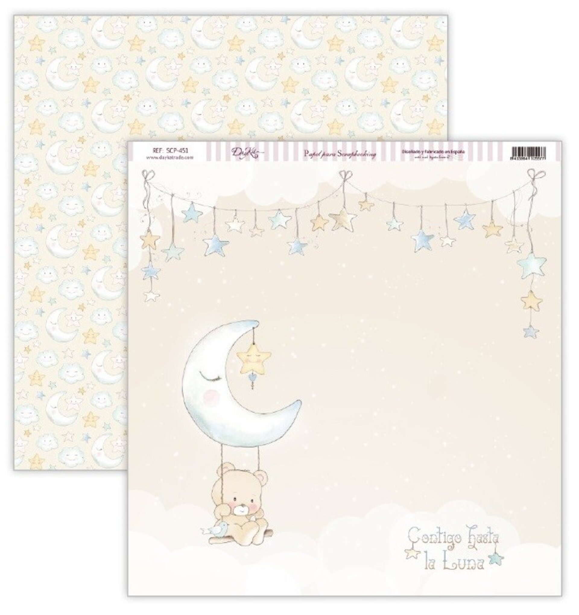 Papel Scrap 30x30 Ha Nacido una Estrella · SCP-451 - 1