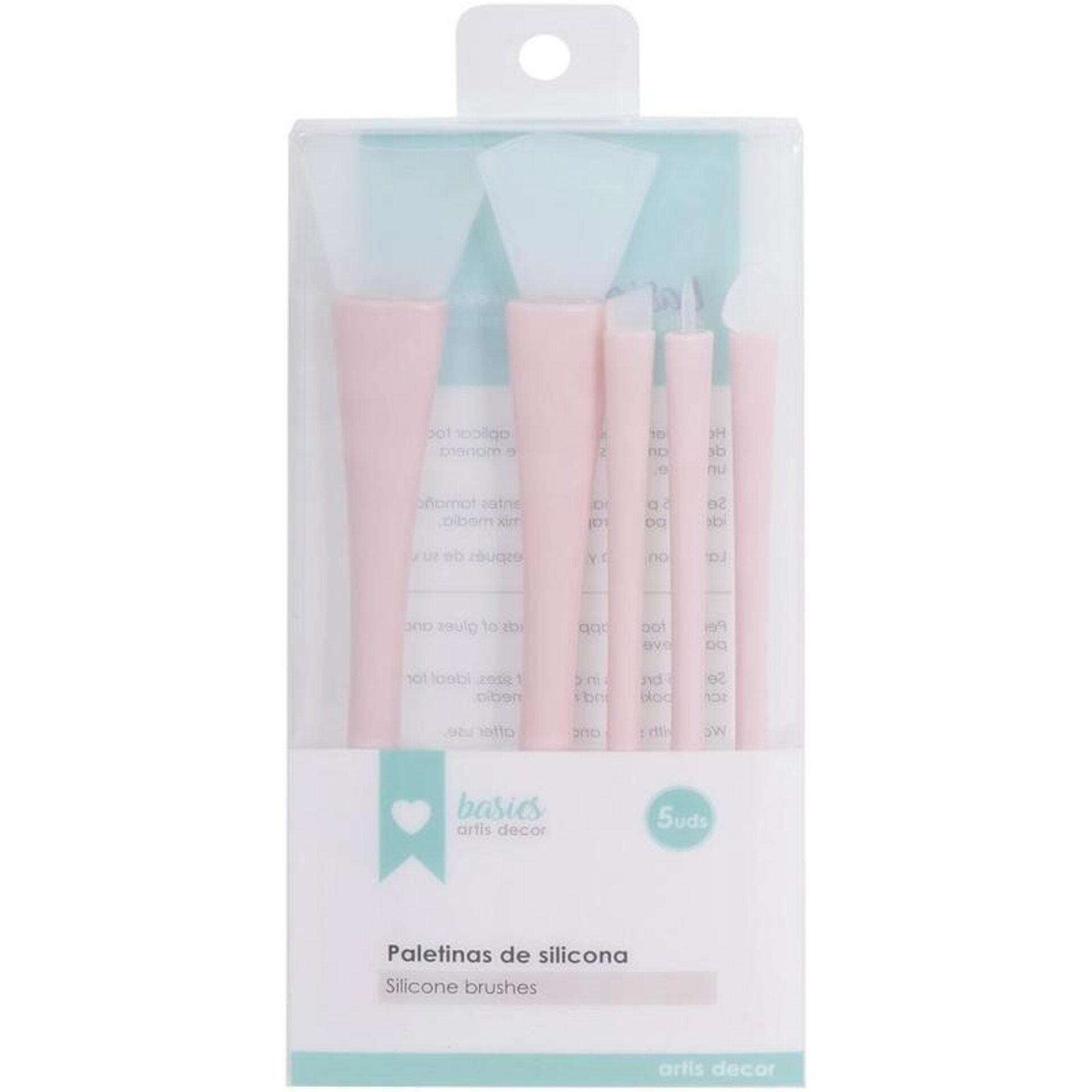 Set de 5 Paletinas de Silicona - 2