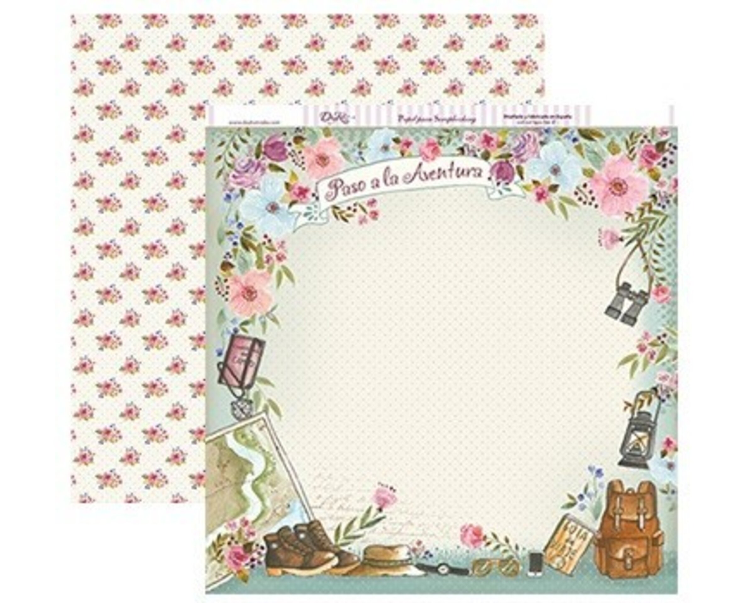 Papel Scrap 30x30 Vacaciones · SCP-153 - 1